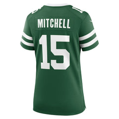 NFL Adonai Mitchell New York Jets Women's Team Game Jersey - Legacy Green