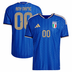 Italy National Team FIFA x World Cup 2026 Home On Field Custom Jersey Blue