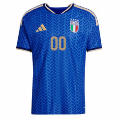 Italy National Team FIFA x World Cup 2026 Home On Field Custom Jersey Blue