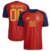Spain National Team FIFA x World Cup 2026 Home On Field Custom Jersey Red