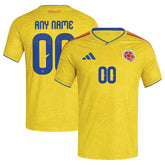 Colombia National Team FIFA x World Cup 2026 Home Replica Custom Jersey Yellow