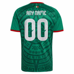 Mexico National Team 2026 Home Replica Custom Jersey Green