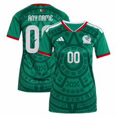 Mexico National Team Women's 2026 Home Replica Custom Jersey Green sale