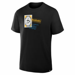 NHL Pittsburgh Penguins 2025 NHL Global Series Hometown To Stockholm Legacy T-Shirt - Black