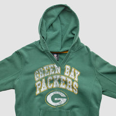 Green Bay Packers NFL 2012 Hooded Pullover Sweatshirt Green Vintage