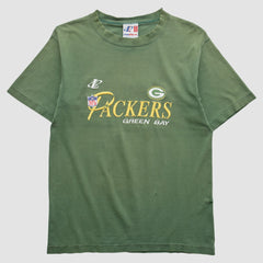 Green Bay Packers Logo Athletic 90s T-shirt Green Vintage