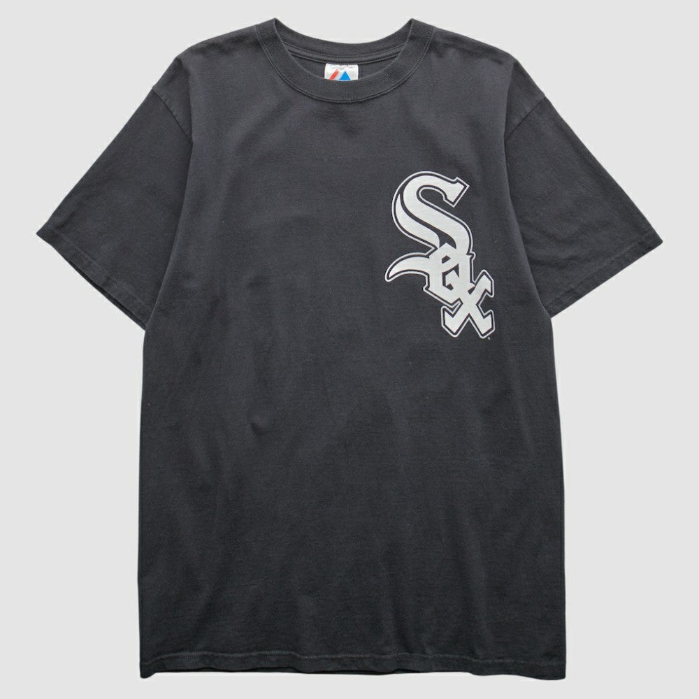 Chicago White Sox Majestic 2000s T-shirt - Black - M by Fanatics Real Vintage T-shirts