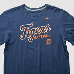 Detroit Tigers Nike 2010s T-shirt - Navy - M by Fanatics Real Vintage T-shirts