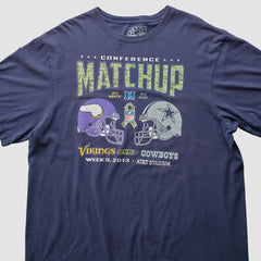 Dallas Cowboys Team Edition Apparel 2013 T-shirt Navy Vintage