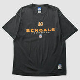 Cincinnati Bengals Reebok 2000s T-shirt Black Vintage
