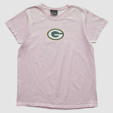 Green Bay Packers Reebok 2010s T-shirt Pink Vintage