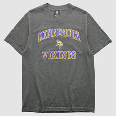 Minnesota Vikings Team Edition Apparel 2010s T-shirt Dark Heather Gray Vintage