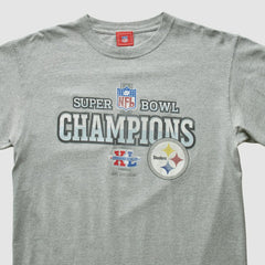 Pittsburgh Steelers NFL 2006 T-shirt Heather Gray Vintage