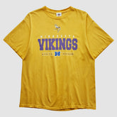 Minnesota Vikings NFL 2010s T-shirt Yellow Vintage