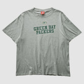 Green Bay Packers NFL 2000s T-shirt Heather Gray Vintage