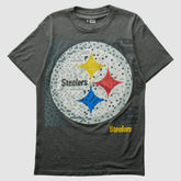 Pittsburgh Steelers NFL 2010s T-shirt Dark Heather Gray Vintage