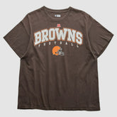 Cleveland Browns NFL 2010s T-shirt Brown Vintage