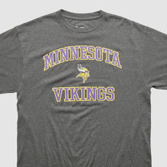 Minnesota Vikings NFL 2010s T-shirt Dark Heather Gray Vintage