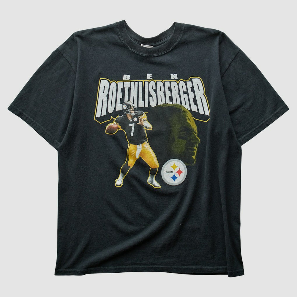 Pittsburgh Steelers NFL 2000s T-shirt Black Vintage