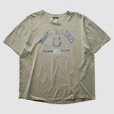 Indianapolis Colts NFL 2010s T-shirt Brown Vintage
