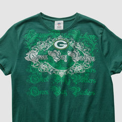 Green Bay Packers NFL 2010s T-shirt Green Vintage