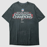 Atlanta Falcons Reebok 2010 T-shirt Charcoal Vintage