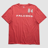 Atlanta Falcons Reebok 2000s T-shirt Red Vintage