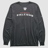 Atlanta Falcons Reebok 2000s Long Sleeve T-shirt Charcoal Vintage