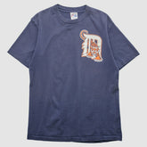 Detroit Tigers Majestic 2000s T-shirt - Navy - S by Fanatics Real Vintage T-shirts