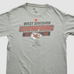Kansas City Chiefs NFL 2010 Long Sleeve T-shirt Heather Gray Vintage