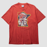 Minnesota Twins Majestic 2010 T-shirt - Red - S by Fanatics Real Vintage T-shirts
