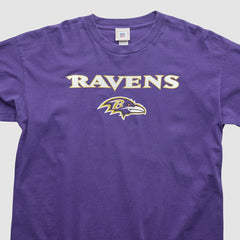 Baltimore Ravens NFL 2000s Long Sleeve T-shirt Purple Vintage