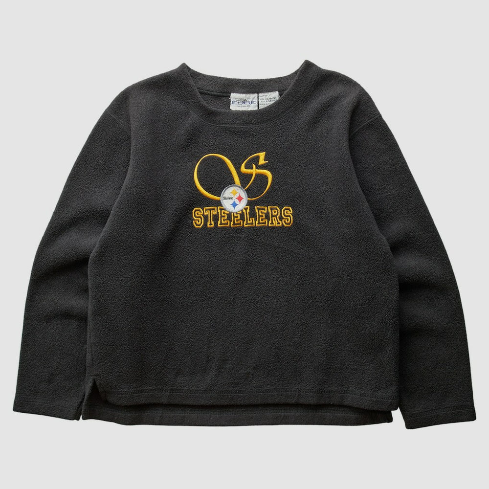 Pittsburgh Steelers Pro Edge 2000s Pullover Sweatshirt Black Vintage