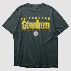 Pittsburgh Steelers NFL 2000s T-shirt Black Vintage