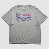 Texas Rangers Delta 2000s T-shirt - Heather Gray - L by Fanatics Real Vintage T-shirts
