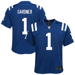 NFL Ahmad Sauce Gardner Indianapolis Colts Youth Home Game Jersey - Blue