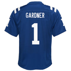 NFL Ahmad Sauce Gardner Indianapolis Colts Youth Home Game Jersey - Blue