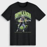 Jaxon Smith-Njigba Seattle Seahawks Player Hype T-Shirt Black