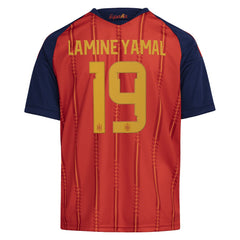 Lamine Yamal Spain National Team Youth 2026 Home Replica Jersey Red