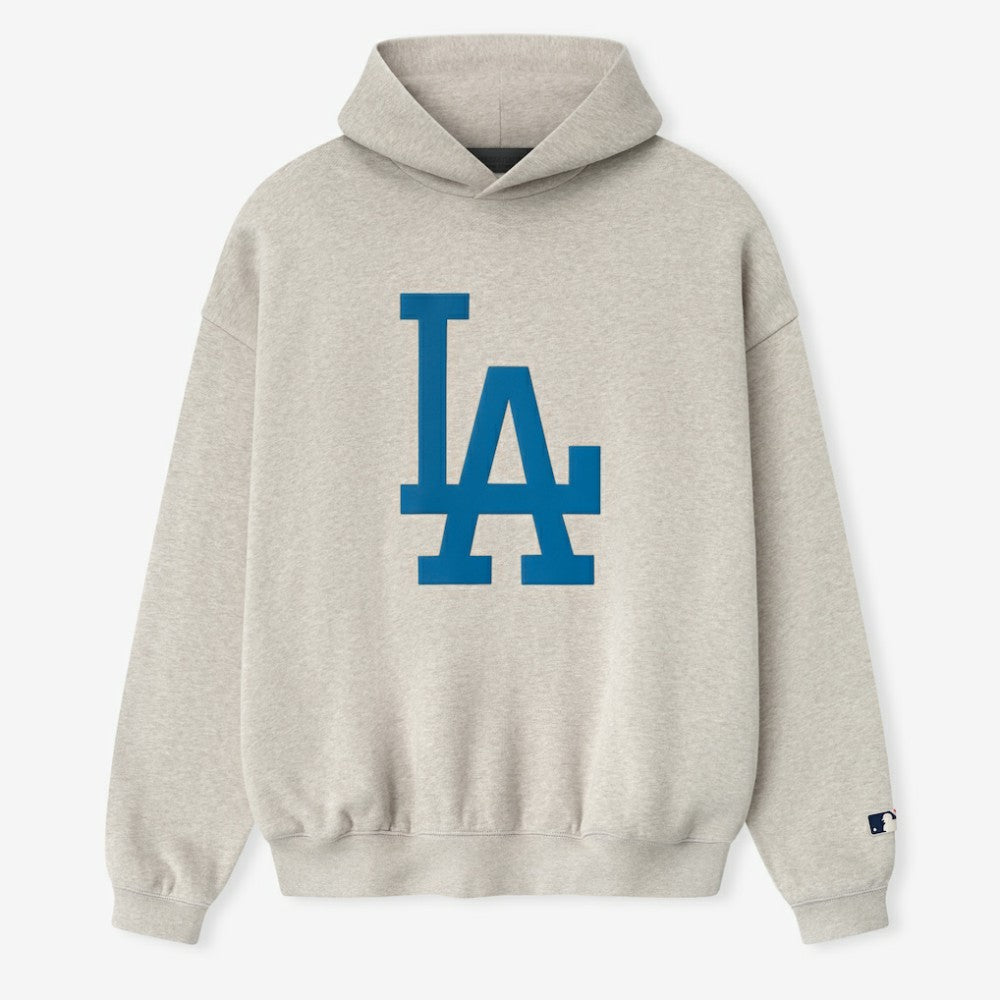 Los Angeles Dodgers Fear of God x MLB Unisex Sport Hoodie - Heather Gray Hoodies