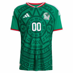 Mexico National Team 2026 Home Custom Jersey Green