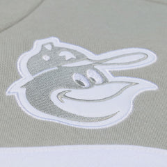 Baltimore Orioles Mitchell & Ness Cooperstown Collection Thunderstorm Head Coach Hoodie - Gray Hoodies