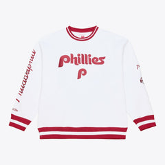 Philadelphia Phillies Mitchell & Ness Arctic Fleece Sweatshirt - White Sweatshirts
