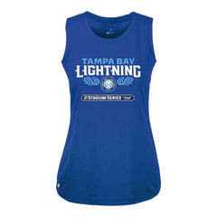 NHL Tampa Bay Lightning Levelwear Women's 2026 NHL Stadium Series Macy Tank Top - Blue