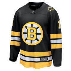 NHL Jeremy Swayman Boston Bruins Fanatics Home Breakaway Jersey - Black
