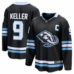 NHL Clayton Keller Utah Mammoth Fanatics Home Breakaway Jersey - Black