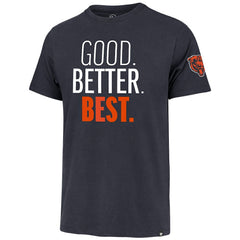 Chicago Bears '47 Good. Better. Best. Franklin T-Shirt Navy
