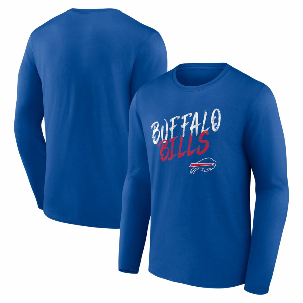 Buffalo Bills Hustle Long Sleeve T-Shirt Royal