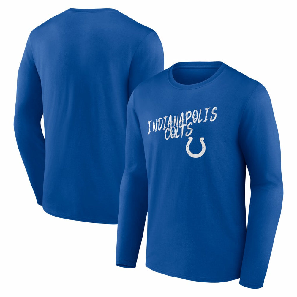 Indianapolis Colts Hustle Long Sleeve T-Shirt Royal