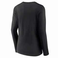 Jacksonville Jaguars Women's Hustle Long Sleeve V-Neck T-Shirt Black